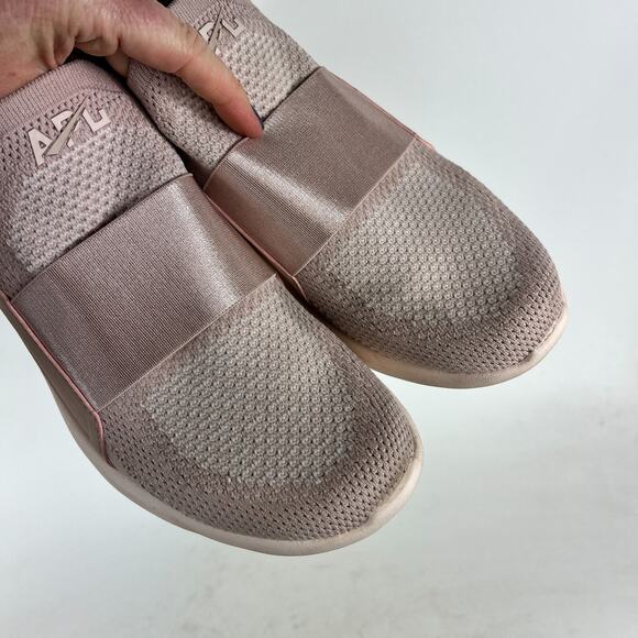 APL Athletic Propulsion Labs Techloom Bliss Sneaker Women's 9 Rose Dust Shoes - Picture 9 of 11
